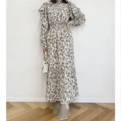 シャツワンピース 長袖