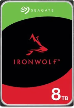 【値下げしました‼️】 Seagate IronWolf 8TB HDD 本体のサムネイル