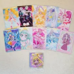 プリキュア　ウエハースカード　シール　まとめ売り