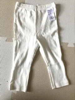 moimoln ベビー パンツ スパッツ レギンス 80cm ホワイト 白のサムネイル