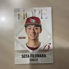 カルビー プロ野球チップスカード 藤原聡大 ルーキーカード