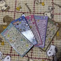 【スヌーピー】PEANUT SNOOPY ボンボンドロップシール5種