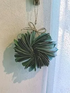 【ハンドメイド】ユーカリ　ミルフィーユリース