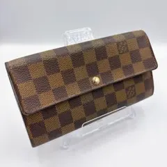 LOUIS VUITTON ルイヴィトン ダミエ ポルトフォイユ サラ