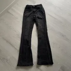 ブラックブーツカットデニム　新品