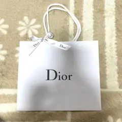 Dior ホワイト ショッピングバッグ