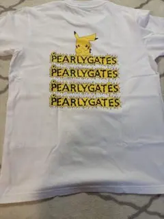 PEARLY GATES ピカチュウ Tシャツ ホワイト サイズ6のサムネイル