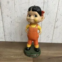 昭和レトロ 不二家 ペコちゃん ソフビ人形 3体セット 当時物 - メルカリ