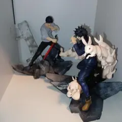 ス*★様 呪術廻戦伏黒恵と伏黒甚爾のフィギュア