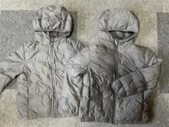 ユニクロ　双子　ライトウォームパデット　２枚セット