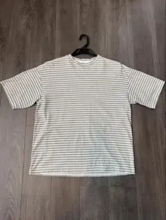 Steven Alan オーガニックコットン ボーダー Tシャツ -LOOSEのサムネイル