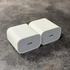 Apple純正 20W USB-C電源アダプタ 2個セット