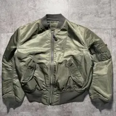 90s alpha ma-1 flight jacket USA製　短丈　M