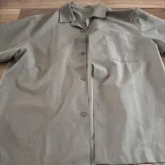 GU オープンカラーシャツ XL ベージュのサムネイル
