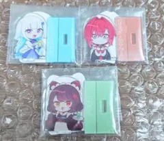 戌亥とこ、アンジュ・カトリーナ、リゼ・ヘルエスタ　チョコエッグアクリルスタンド