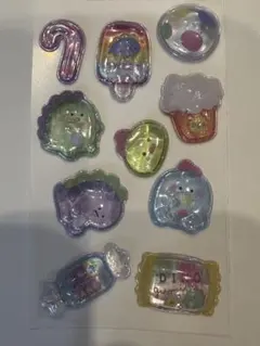 恐竜　ボンボンドロップシール　正規品お裾分け