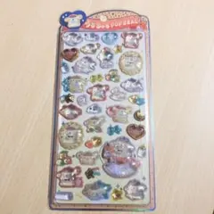 ポムポムプリン うるちゅるポップシール サンリオ 新品 シール ぷっくり