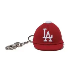 NEW ERA ニューエラ キャップ キーホルダー レッド LA