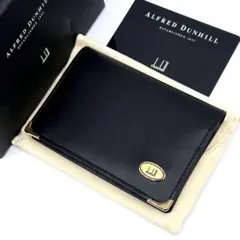 未使用✨dunhill ダンヒル オックスフォード 名刺入れ カーフレザー 黒