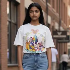 東京ディズニーリゾート Tシャツ Dreaming in Color