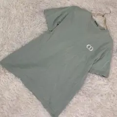 Dior ワンポイントTシャツ ミントグリーン XS 爽やか カジュアル