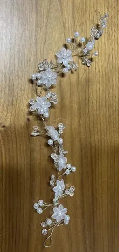 ヘアアクセサリー　結婚式　ヘッドドレス