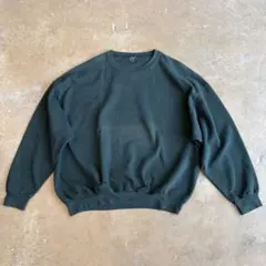90s USA製 LANDS’END 無地 ブランク スウェット 2XL