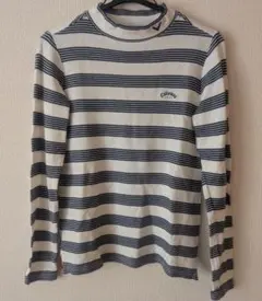 キャロウェイゴルフ ゴルフウェア 長袖 トップス レディース 紺×白