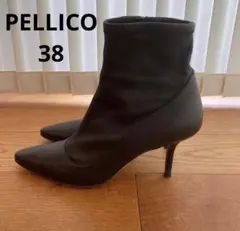 美品 PELLICO APEMA ロングブーツ ブラック 35 イタリア製 - メルカリ