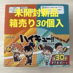 【箱売り】ロッテ ハイキュー!!ウエハースチョコ 未開封新品 30個入