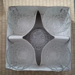 カットガラス ボウル 5個セット/曽我ガラス