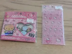 【正規品・新品】キティちゃん クリスタルシール&タイルシール