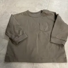 ユニクロ　AIRism 長袖 ポケット付き Tシャツ