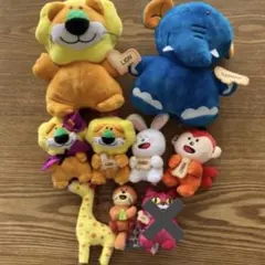 たべっこどうぶつ ぬいぐるみ　マスコット　セット