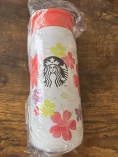 新品　SAKURA2024ステンレスミニボトルホワイト355ml