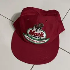 USA製 Mack Trucks マックトラック トラッカーキャップ レッド - メルカリ