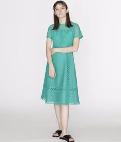 【超美品】※朝日奈央さん着用※ Diagram メッシュレースワンピース 36