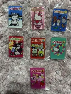 サンリオ アクリルクリップ 1990s いちご新聞 7点セット