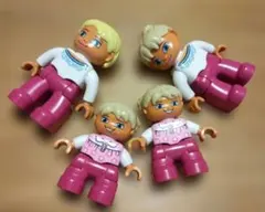 レゴデュプロ　ファミリー　ツインズ　フィギュア　双子　フィグ