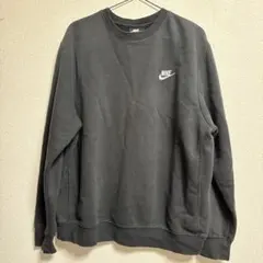 NIKE ブラック トレーナー パーカー スウェット オーバー 春 秋 冬