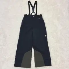 モンベル キッズ スノーパンツ スキー 撥水 保温 防水 DRYTEC ネイビー