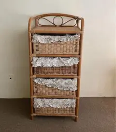 ラタン　チェスト