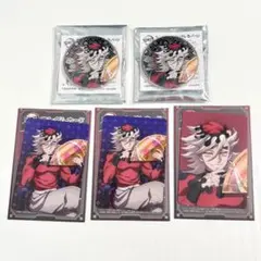 鬼滅の刃 AGF 2025 レリーフメタル缶バッジ ランダムカード 童磨 5点