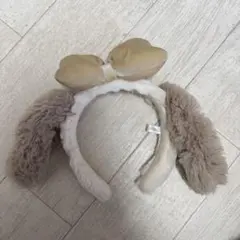 ウサギ耳リボンカチューシャ