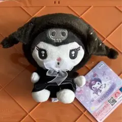 新品タグ付き　クロミ　たれ耳ゴシックフードぬいぐるみ　サンリオ