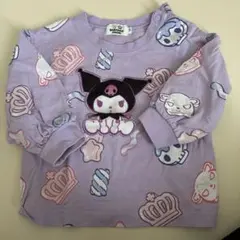 BABYDOLL KUROMI 長袖Tシャツ 90