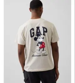 GAP ディズニーコラボ ミッキーマウス Tシャツ XL クリーム