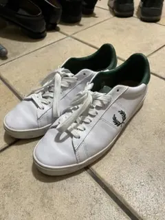 fred perry フレッドペリー レザースニーカー 26.0~26.5のサムネイル
