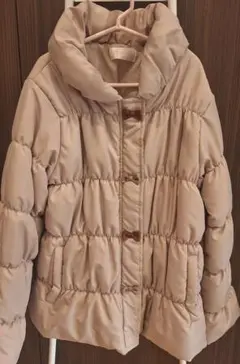 中綿コート ベージュ 150サイズ
