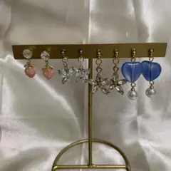 ハンドメイド　小ぶり　ピアス　セット　まとめ売り